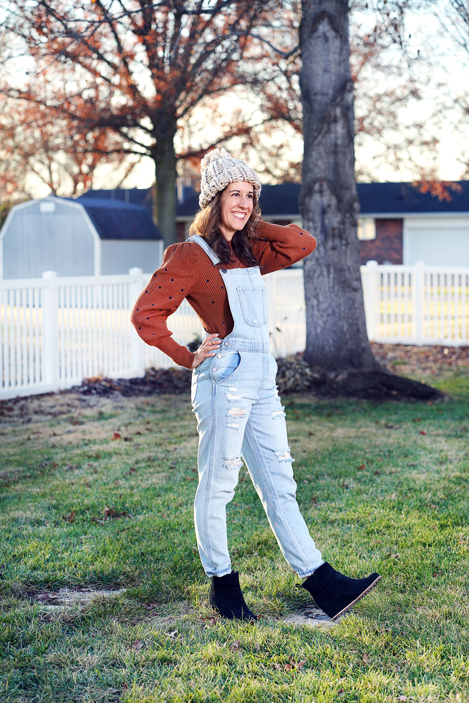 How to Style Overalls for Cold Weather & #SpreadTheKindness Link Up #204 –  Shelbee on the Edge